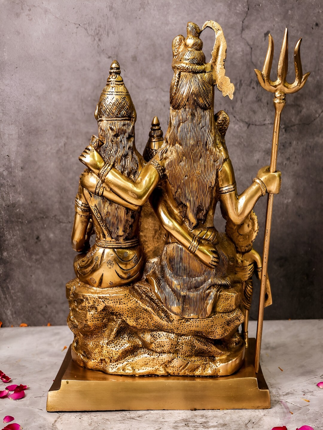 

The Advitya Brass Shiva Parivar, Gold