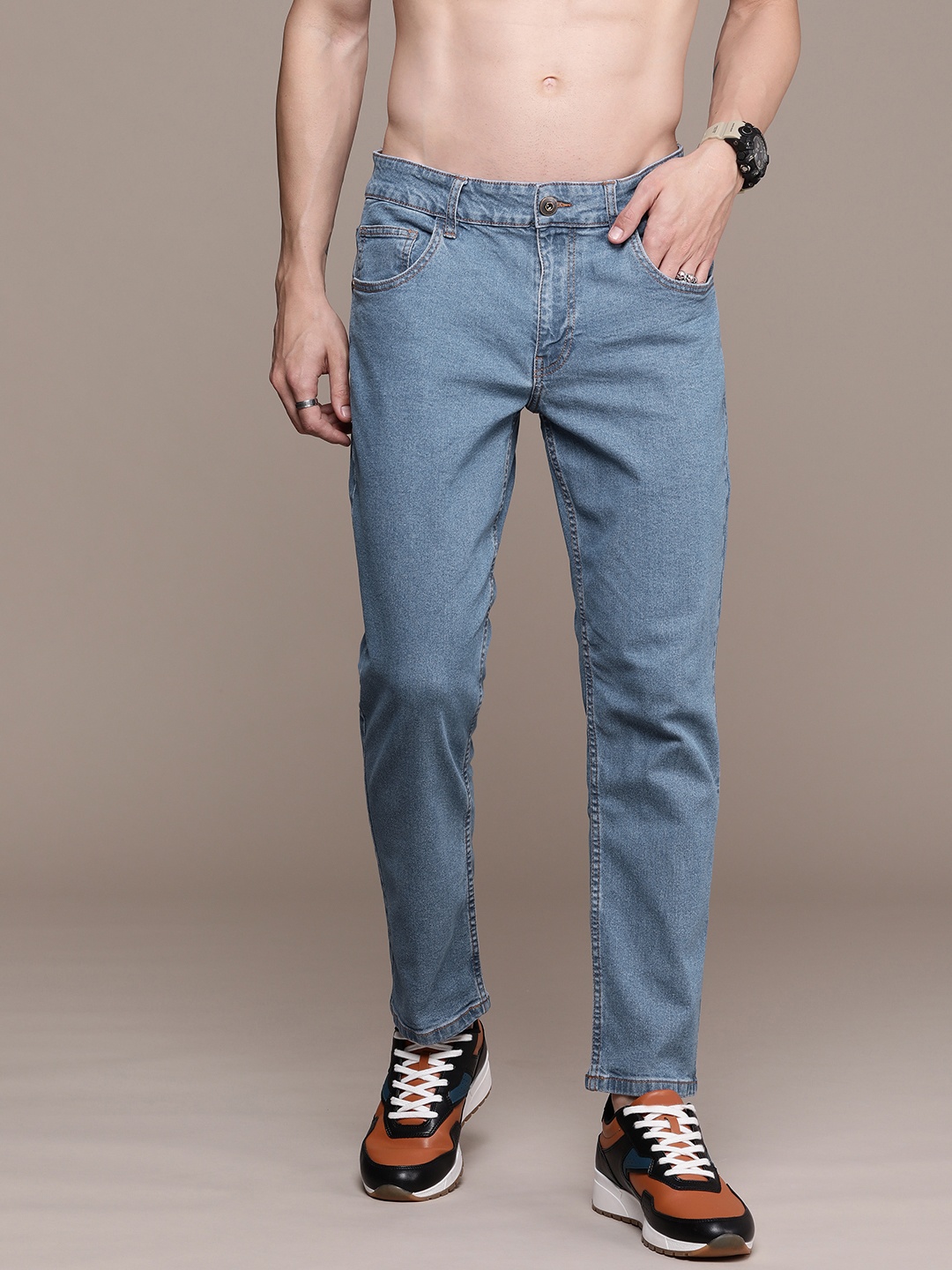 

Roadster Men Light Fade Jeans, Blue