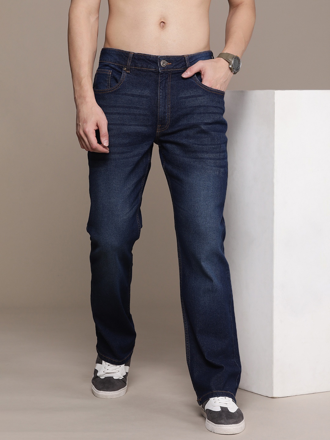 

Roadster Men Relaxed Fit Jeans, Blue