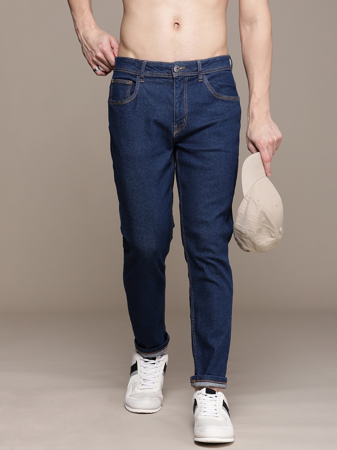 

Roadster Men Tapered Fit Jeans, Blue