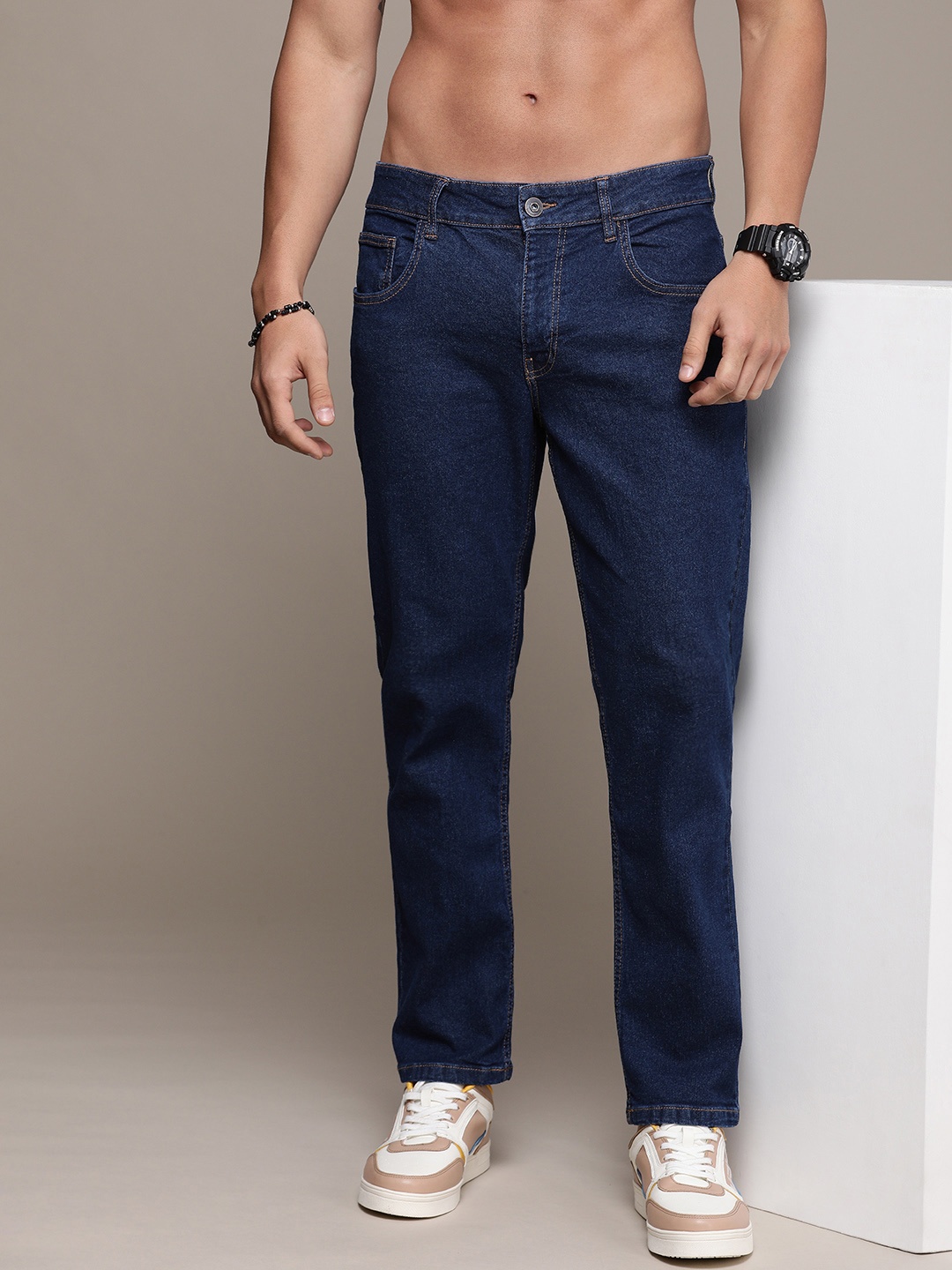 

Roadster Men Stretchable Jeans, Blue