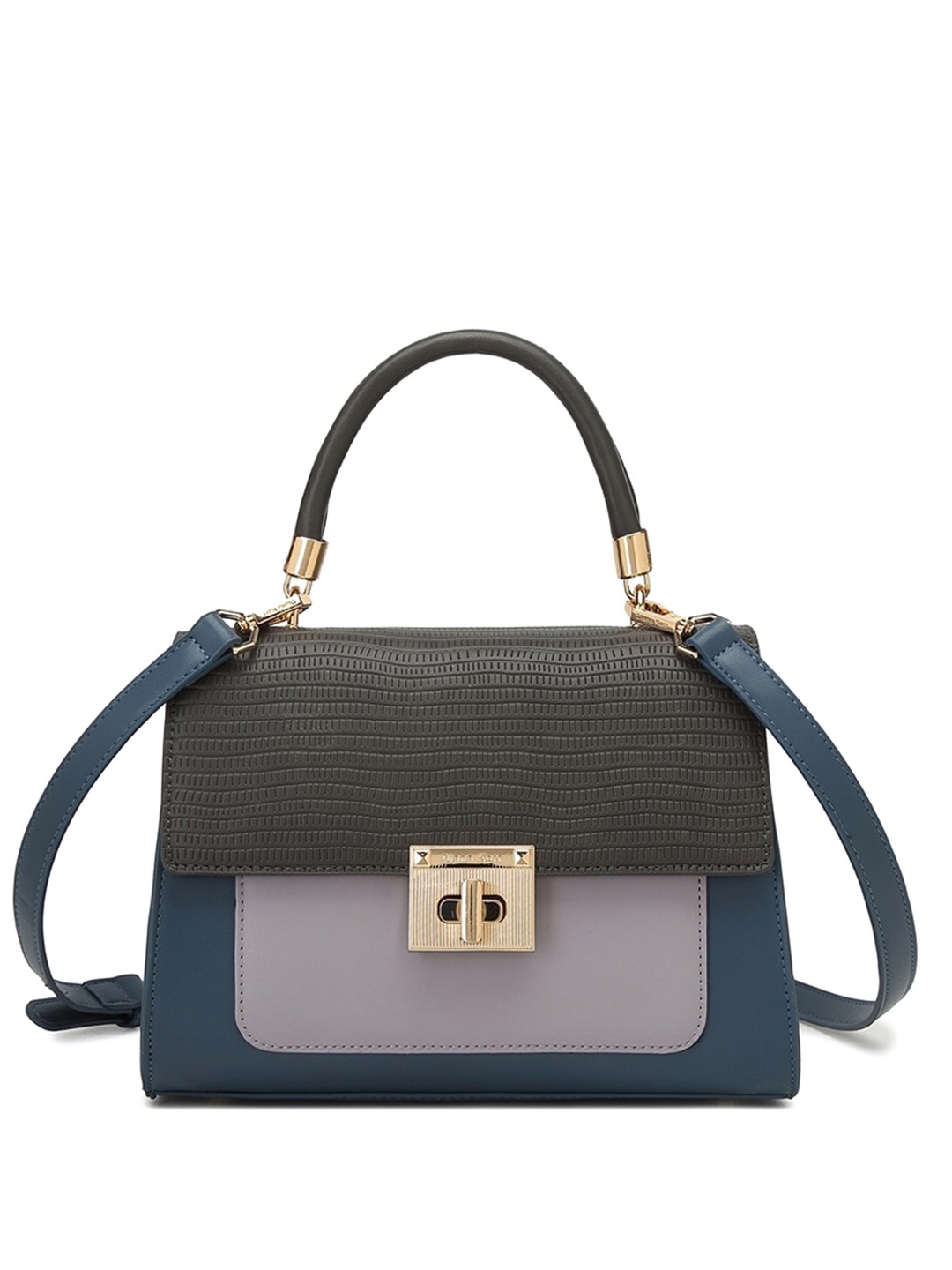 

Diana Korr Textured Structured Sling Bag, Blue