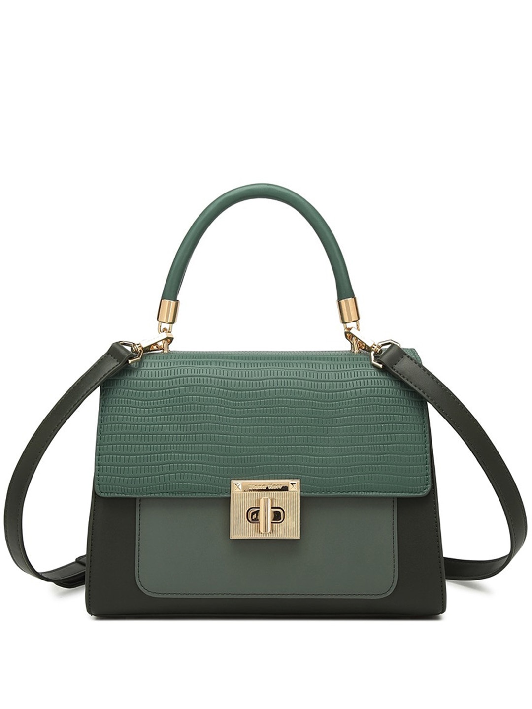 

Diana Korr Textured Structured Handheld Bag, Green