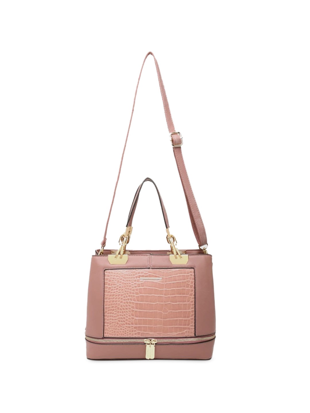 

Diana Korr Textured Structured Sling Bag, Pink
