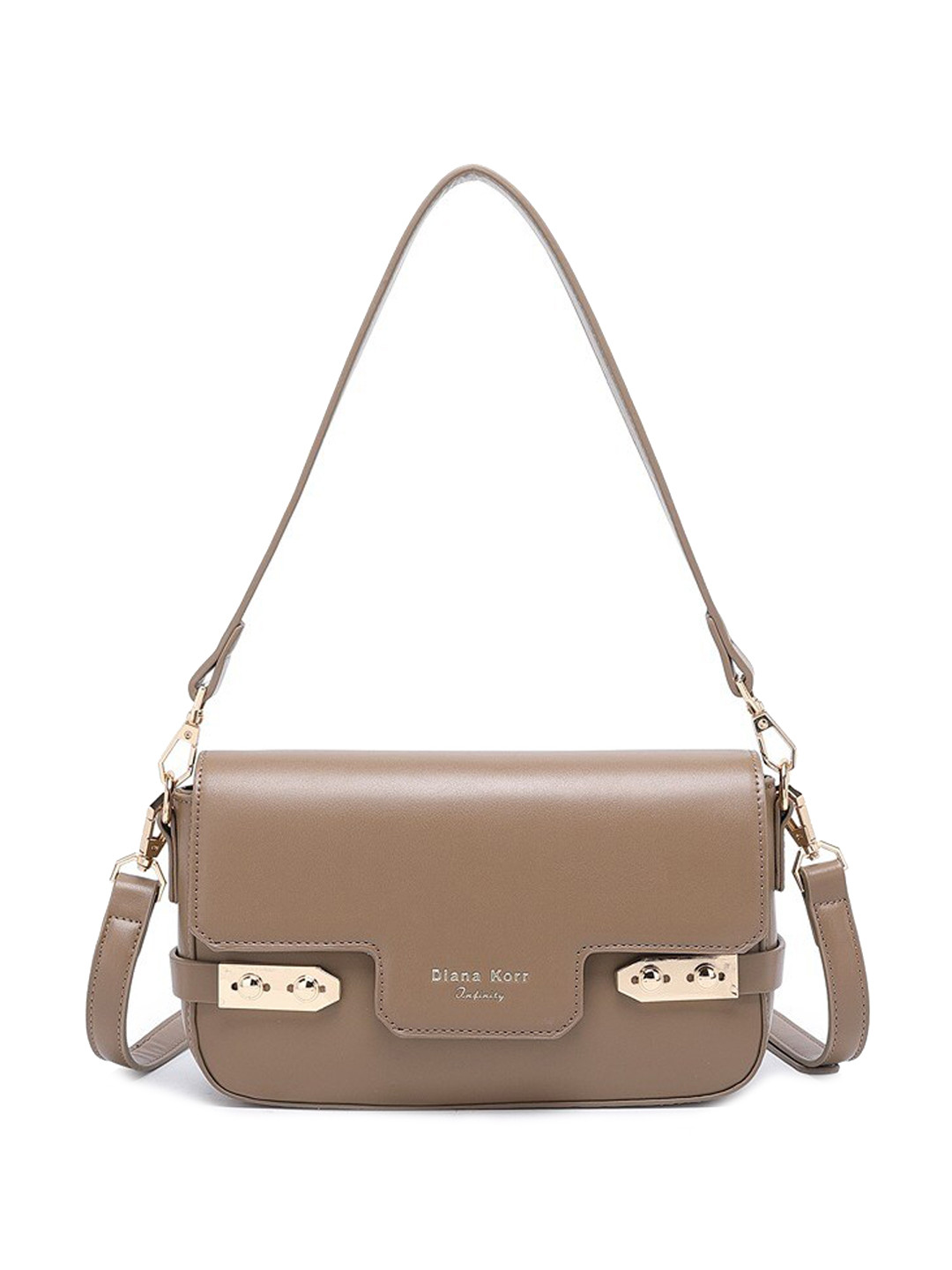 

Diana Korr Structured Shoulder Bag, Brown