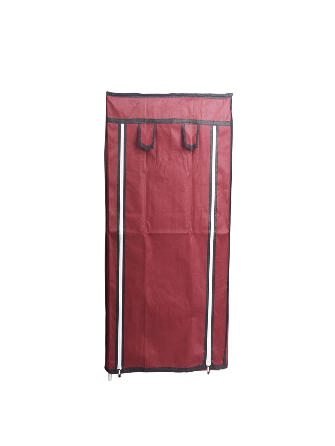 

Kuber Industries Maroon Non-Woven Foldable 6 Shelves Shoe Rack Organiser