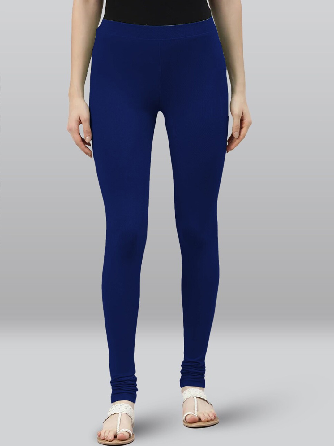 

LYRA Churidar Length Leggings, Navy blue