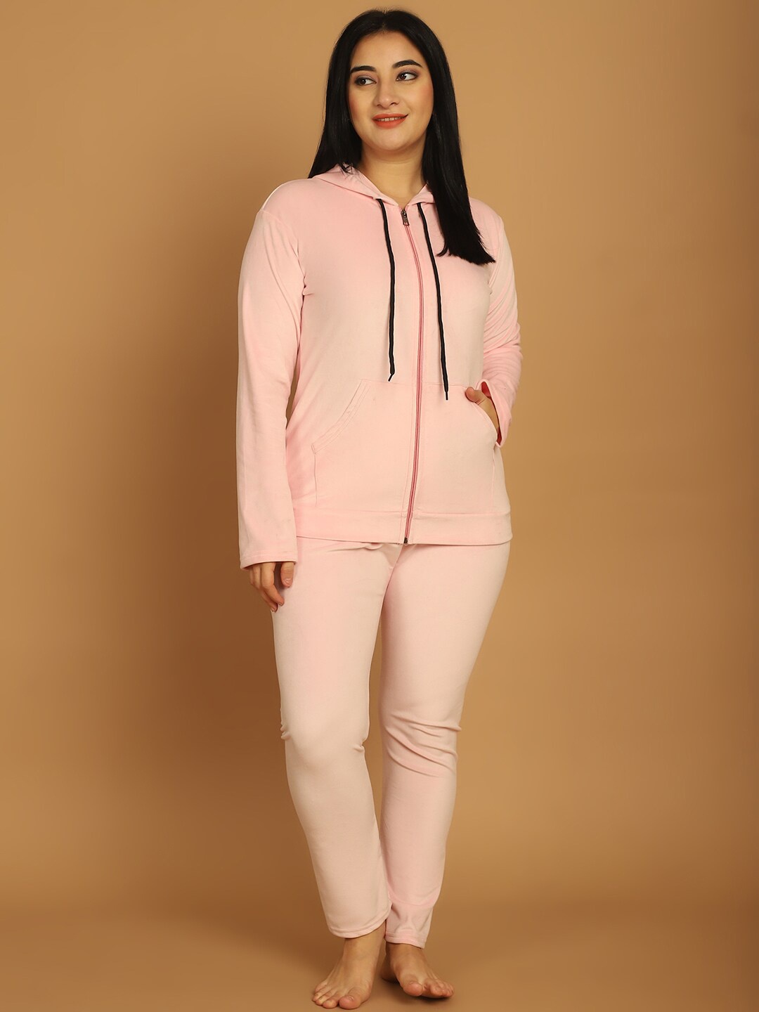 

TAG 7 Hooded Night suit, Pink