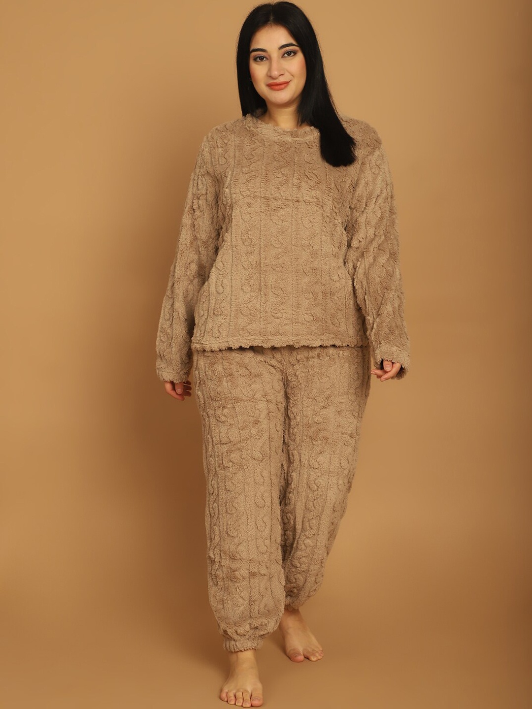 

TAG 7 Self Design Night suit, Nude