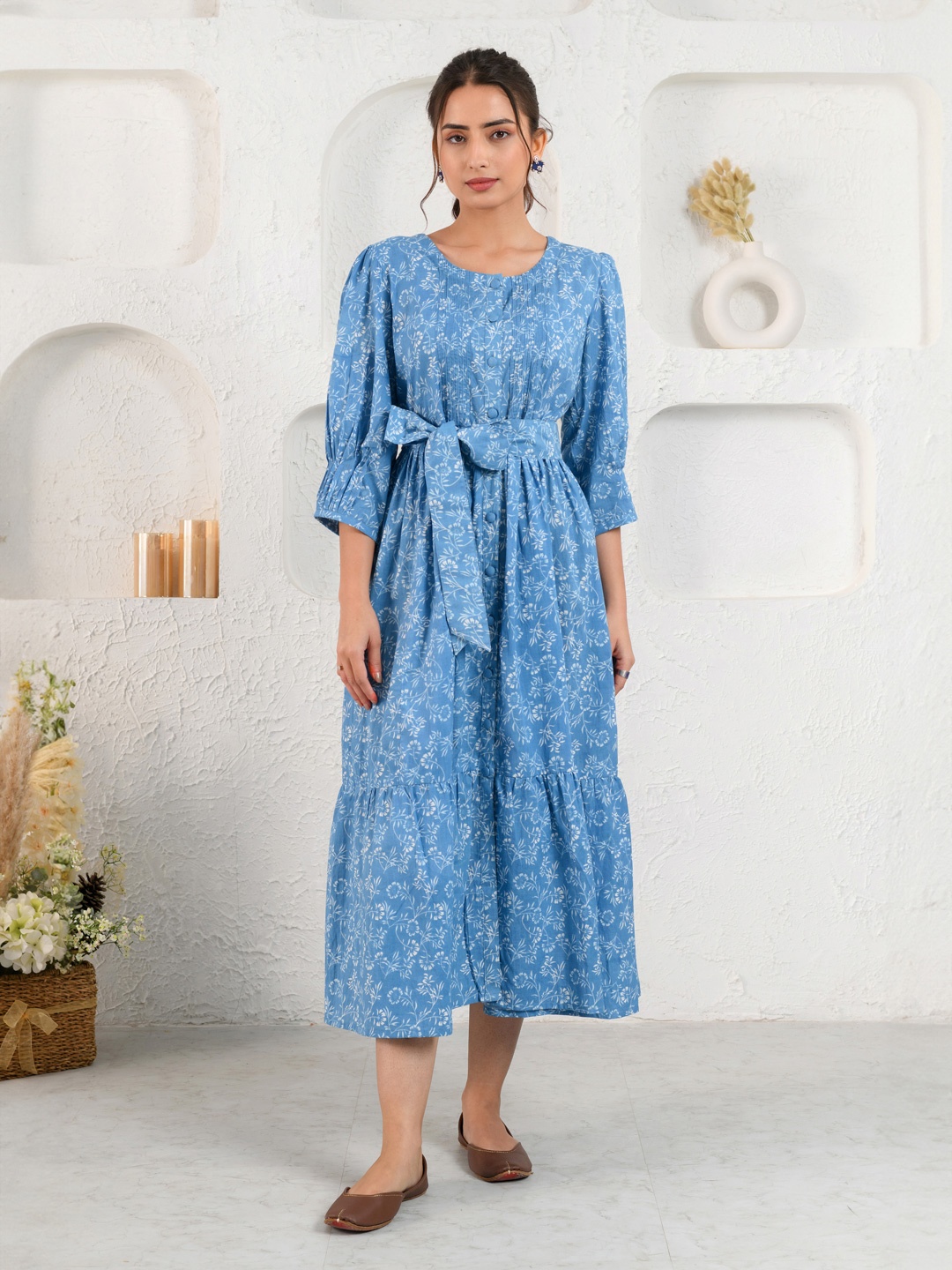 

Prakriti Jaipur Multicoloured Dress, Multi