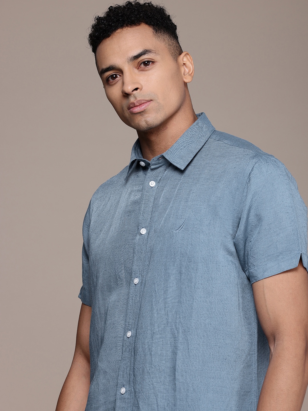 

Nautica Classic Fit Casual Shirt, Blue
