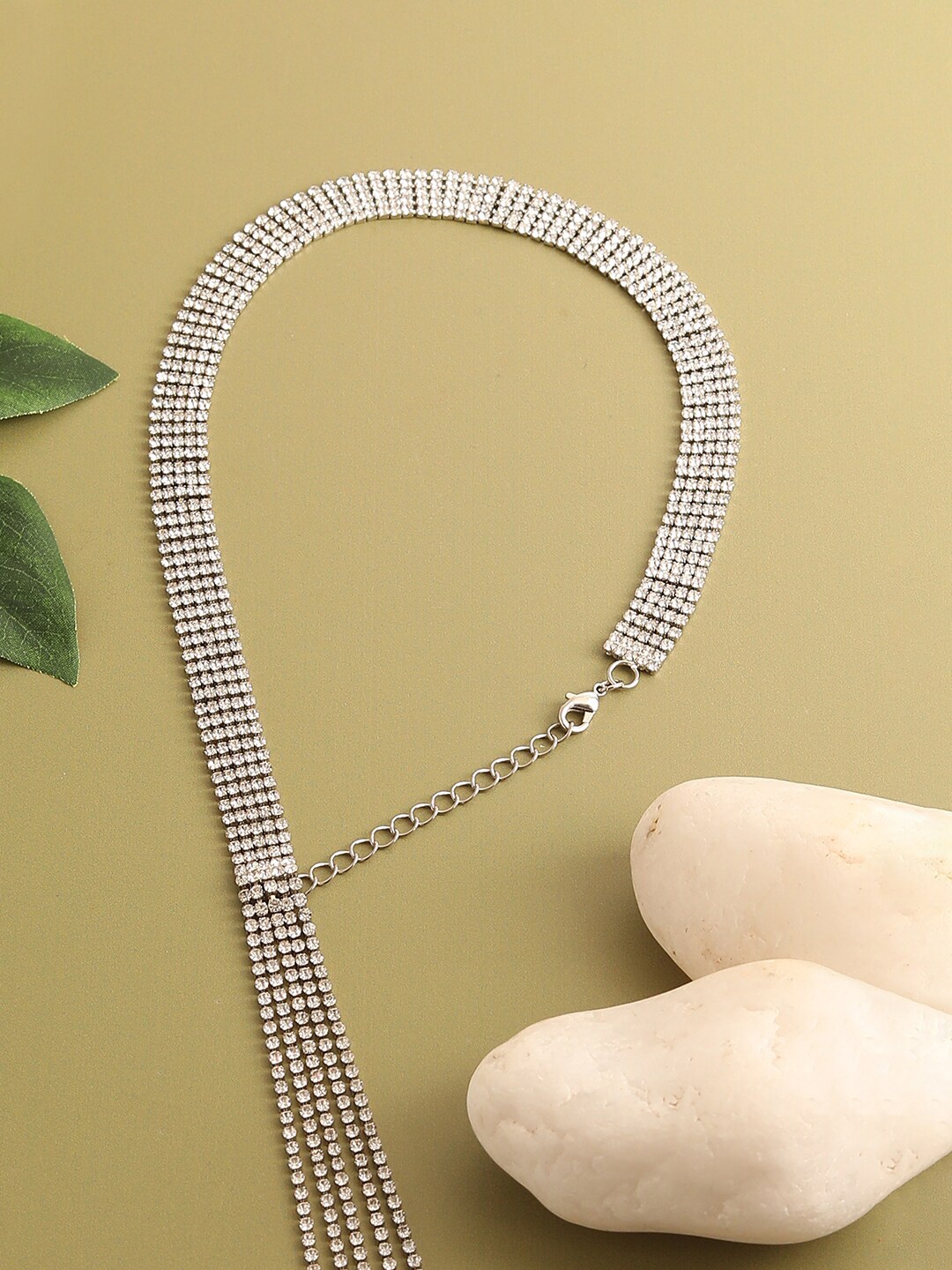 

DressBerry Silver-Plated Necklace