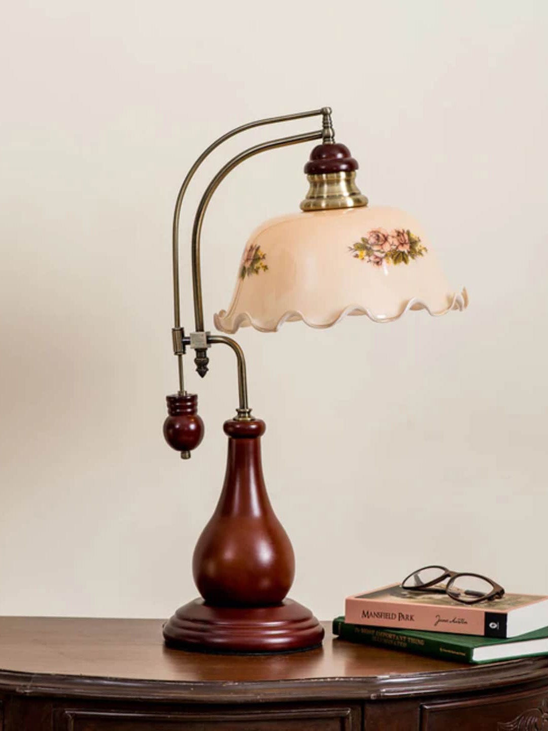 

THEDECORKART Unisex Multi Table Lamps, White