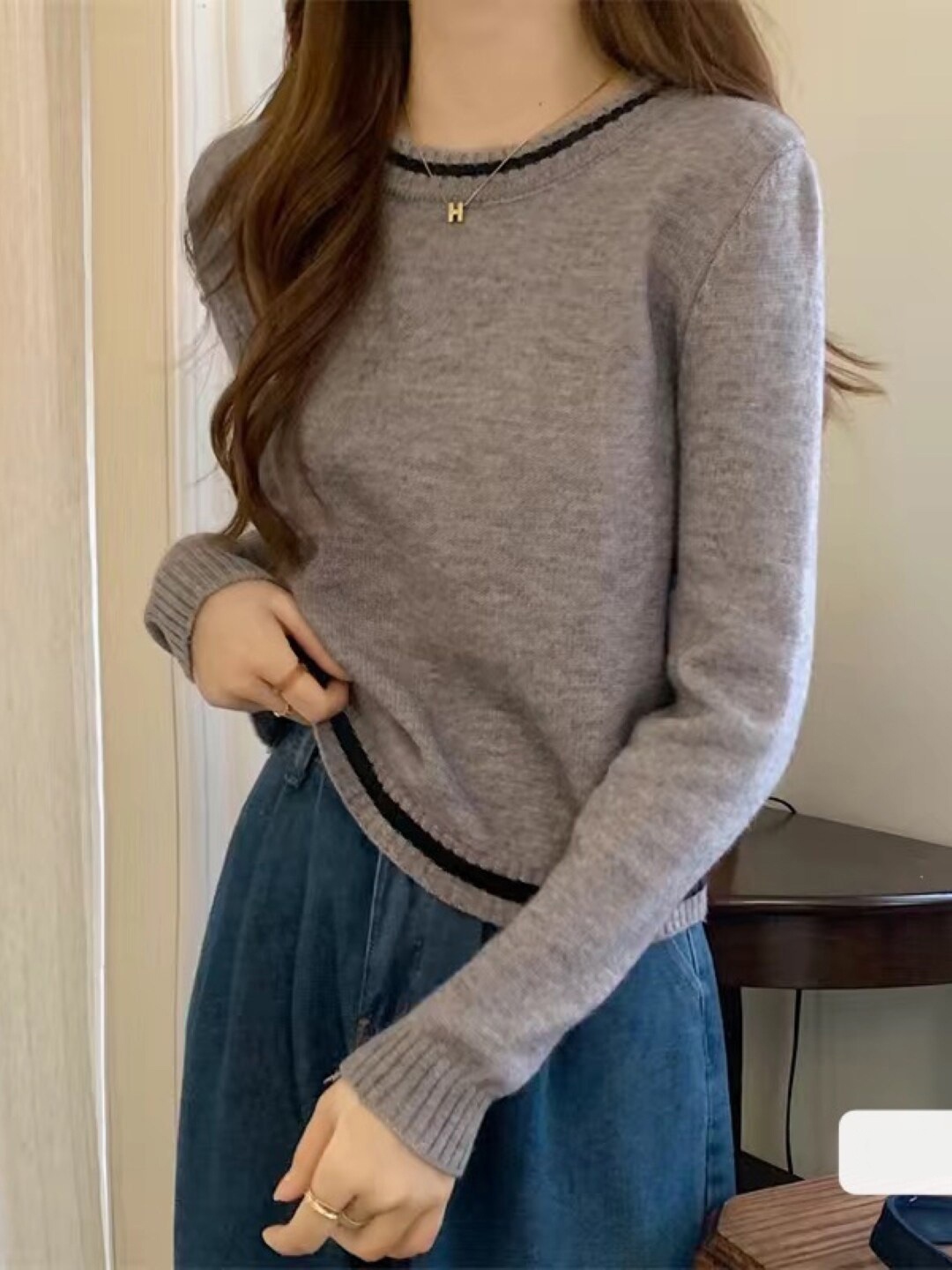 

StyleCast Girls Grey Acrylic Regular Top