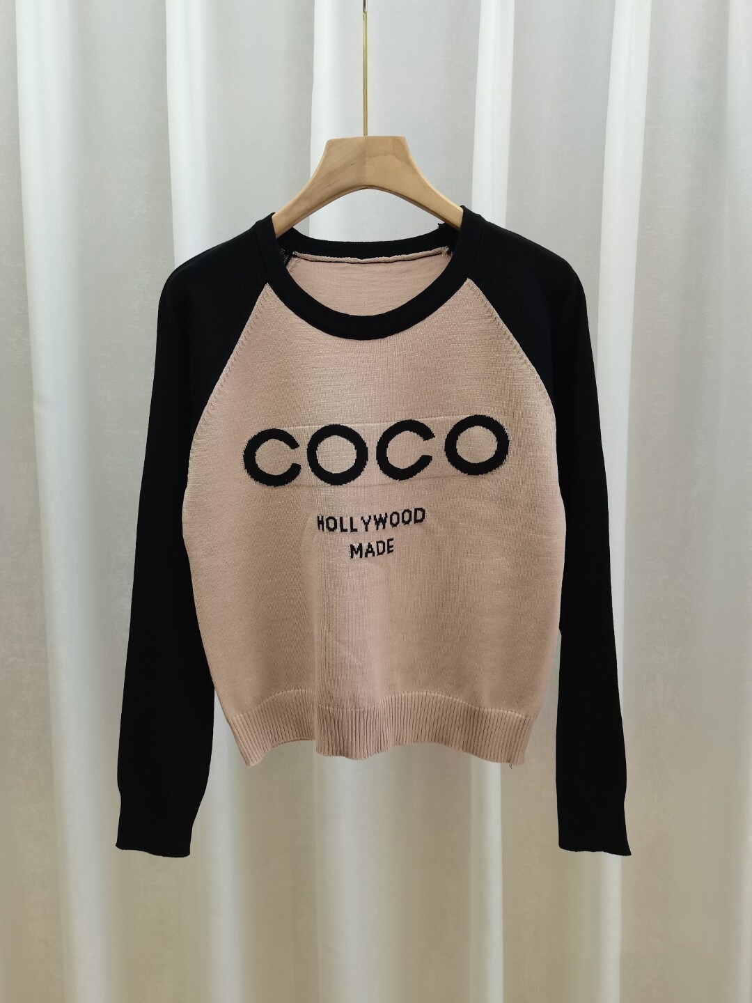 

StyleCast Girls Pink Typography Self Design Raglan Sleeves Top