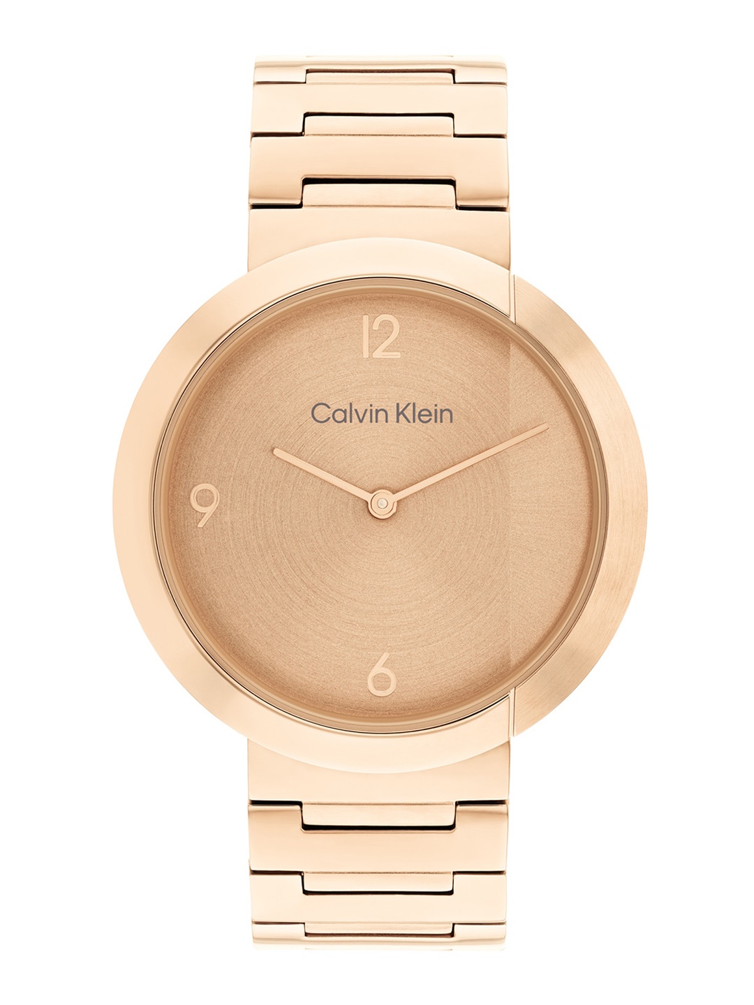 

Calvin Klein Unisex Bracelet Style Straps Analogue Watch, Gold