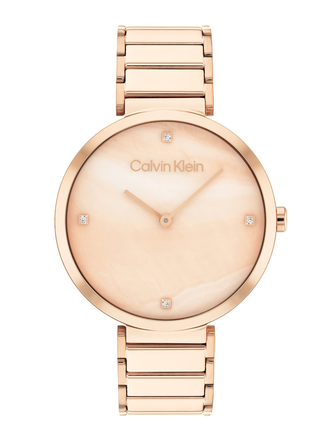 

Calvin Klein Women Bracelet Style Straps Analogue Watch, Gold