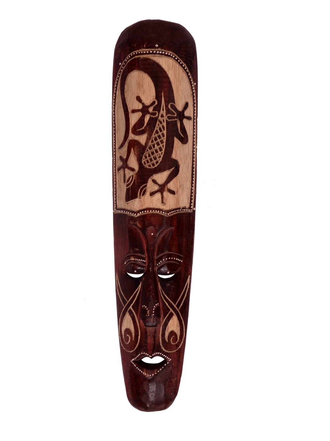 

Classical Youth Brown & Beige Patterned Afro Egyptian Wooden Wall Decor Masks