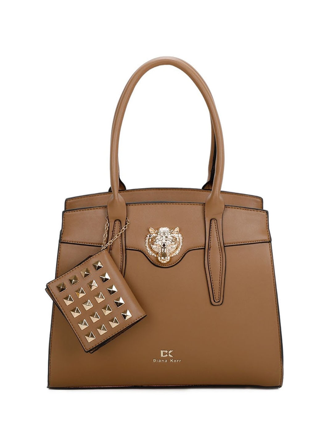 

Diana Korr Structured Handheld Bag, Khaki