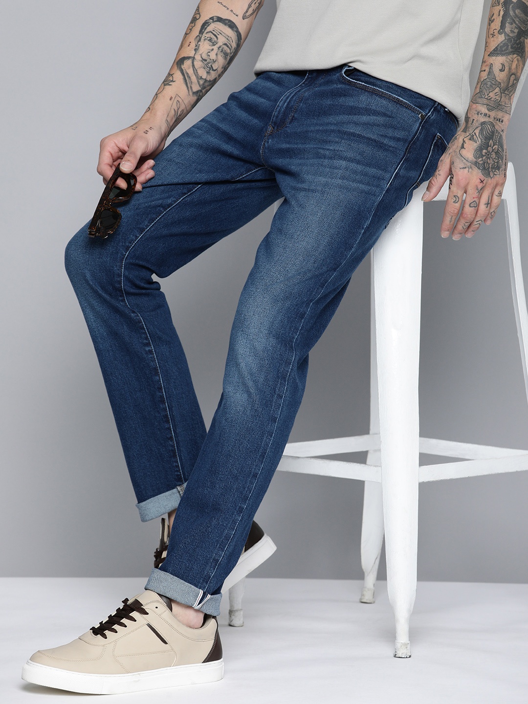 

Levis Men 511 Slim Fit Light Fade Stretchable Jeans, Blue