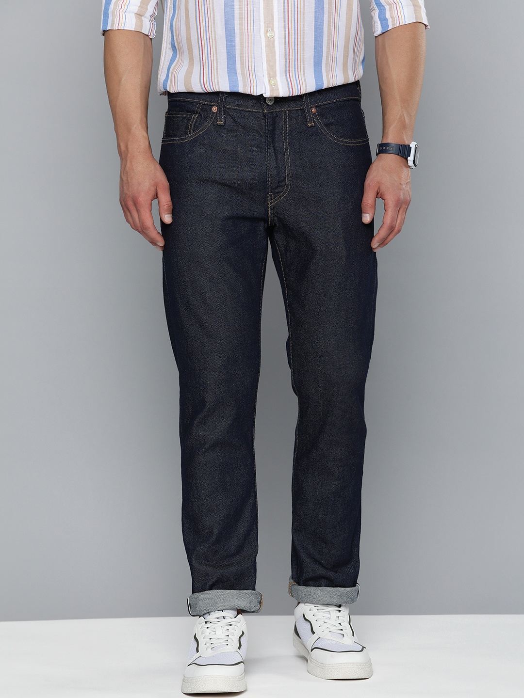 

Levis Men 511 Slim Fit Stretchable Jeans, Navy blue