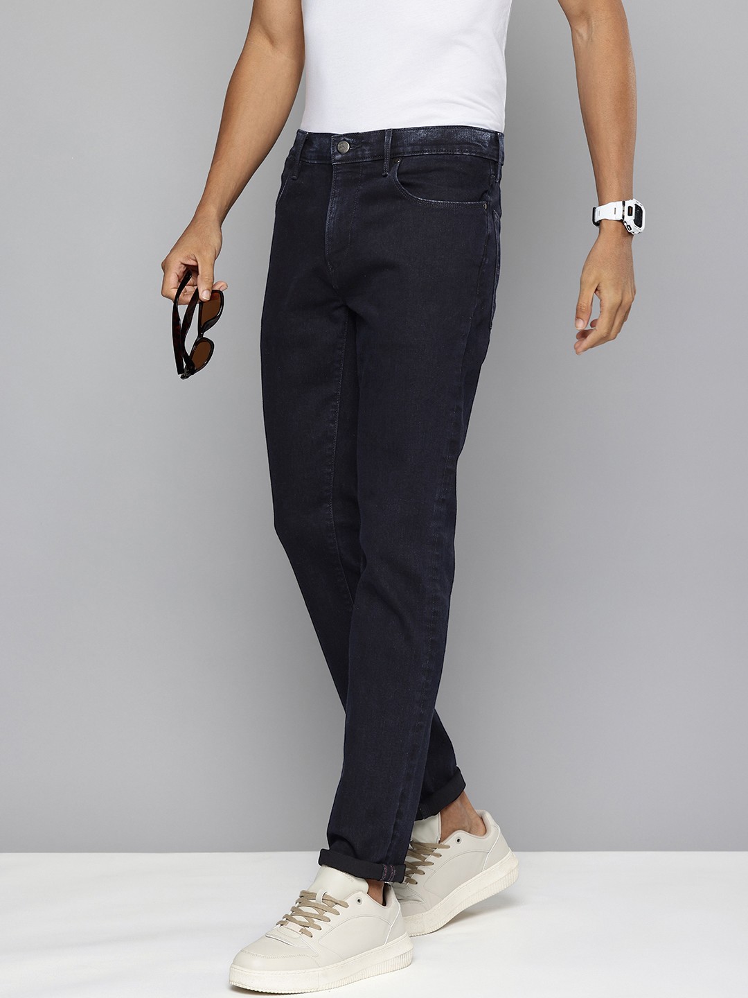 

Levis Men Slim Fit Light Fade Stretchable Jeans, Blue