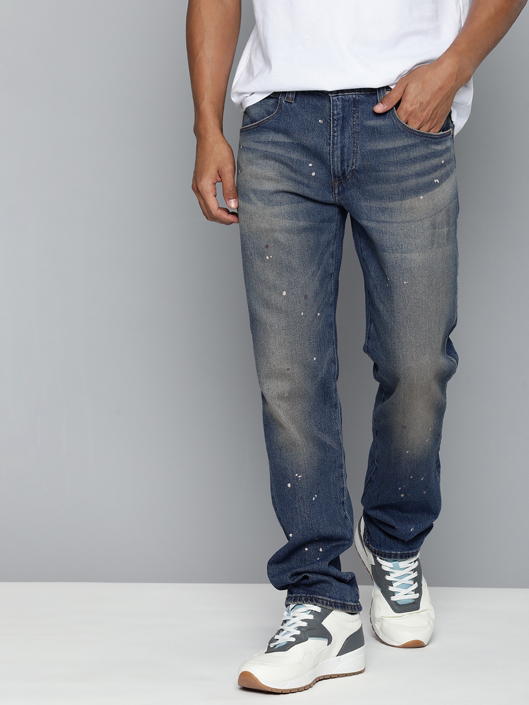 

Levis Men 511 Slim Fit Heavy Fade Jeans, Blue