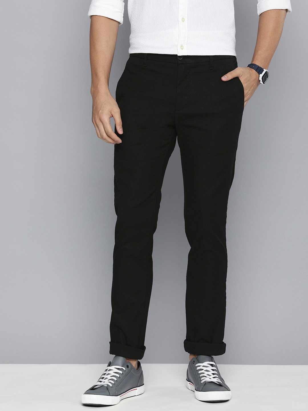 

Levis 511 Slim Fit Chinos Trousers, Black