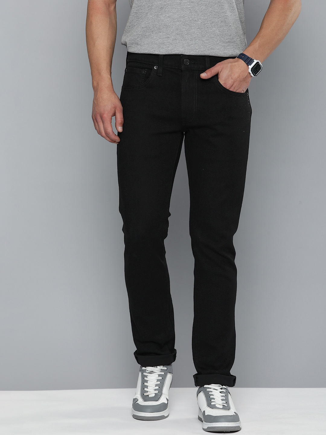 

Levis Men 65504 Skinny Fit Stretchable Jeans, Navy blue
