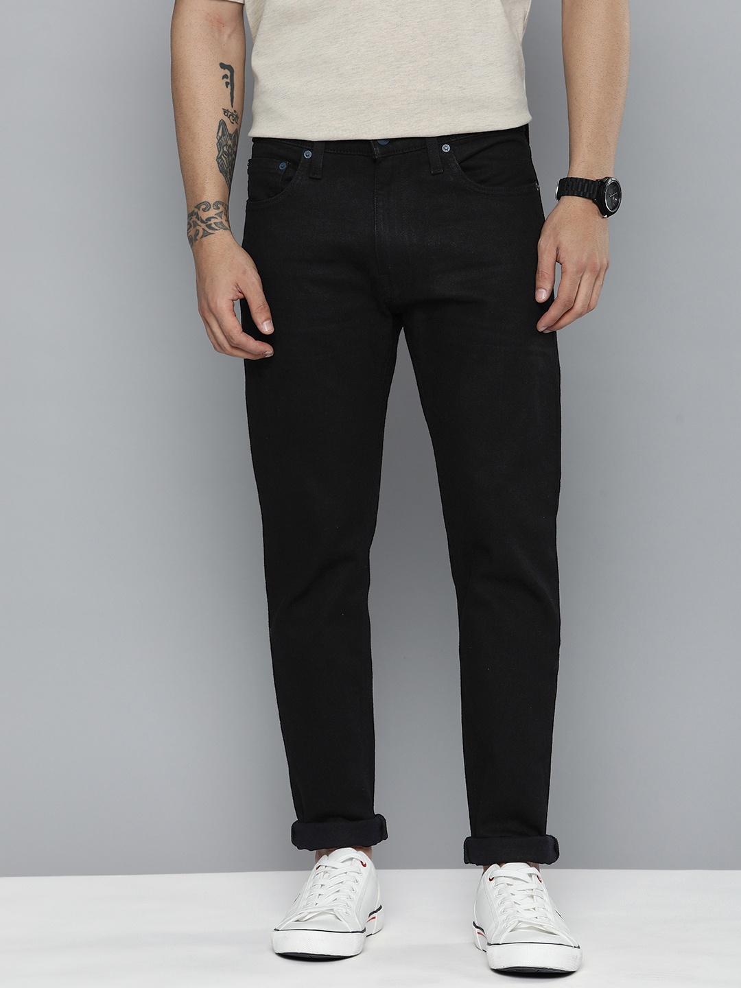 

Levis Men 512 Stretchable Jeans, Black