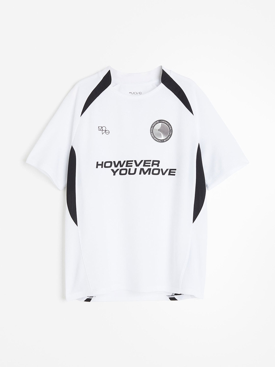 

H&M Boys Drymove Football T-Shirt, White