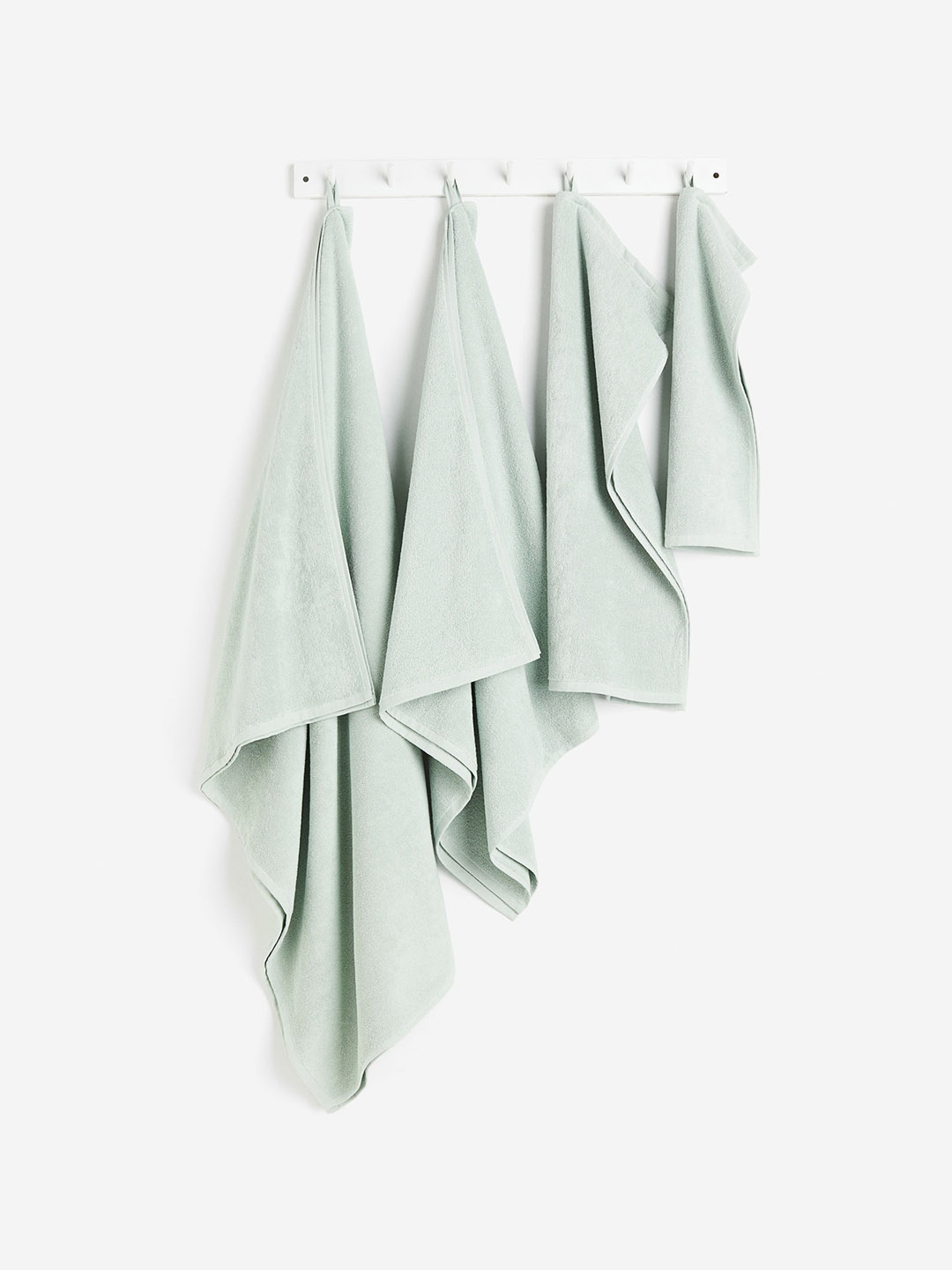 

H&M Green Pure Cotton Terry Guest Towel