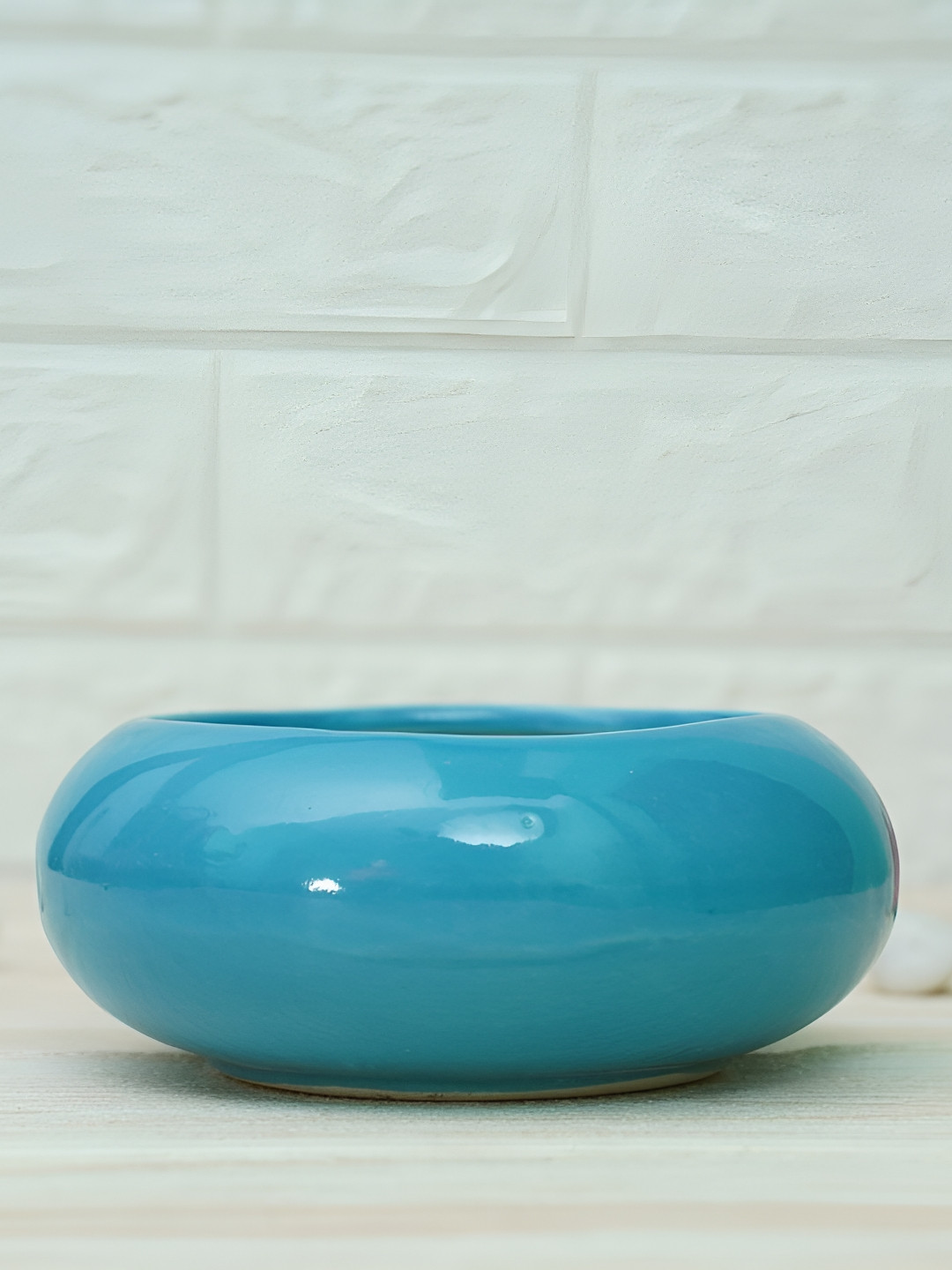 

GOLD DUST Blue 2 Pieces Ceramic Planters