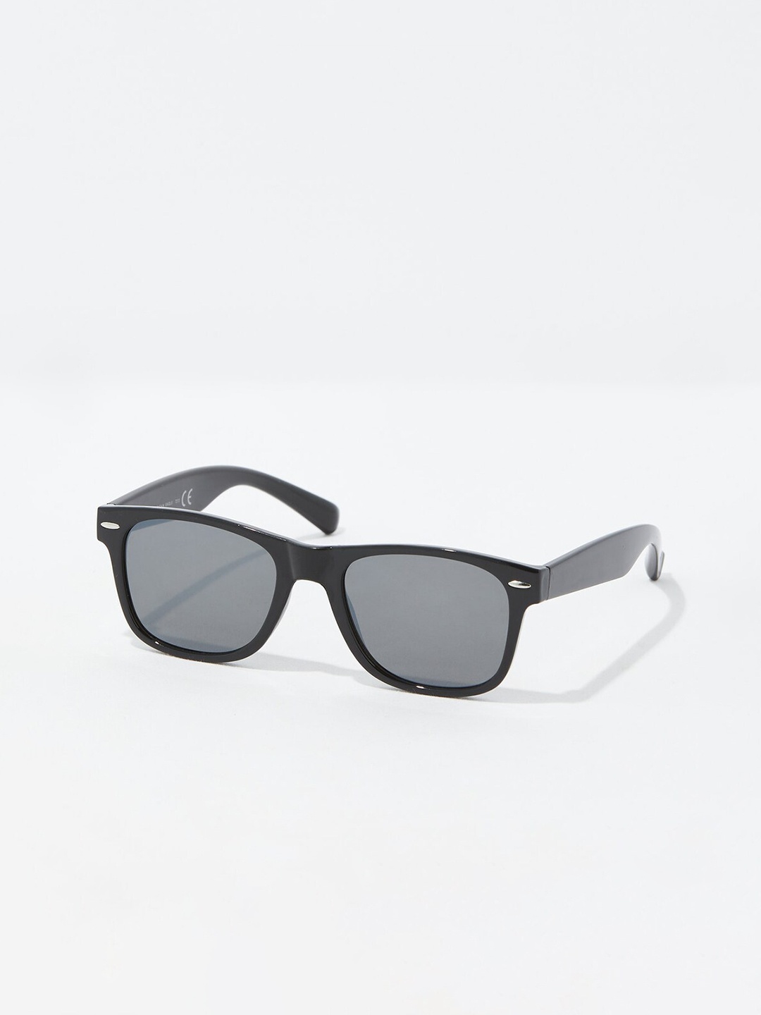 

AMERICAN EAGLE OUTFITTERS Men Clear Oval Sunglasses, Black