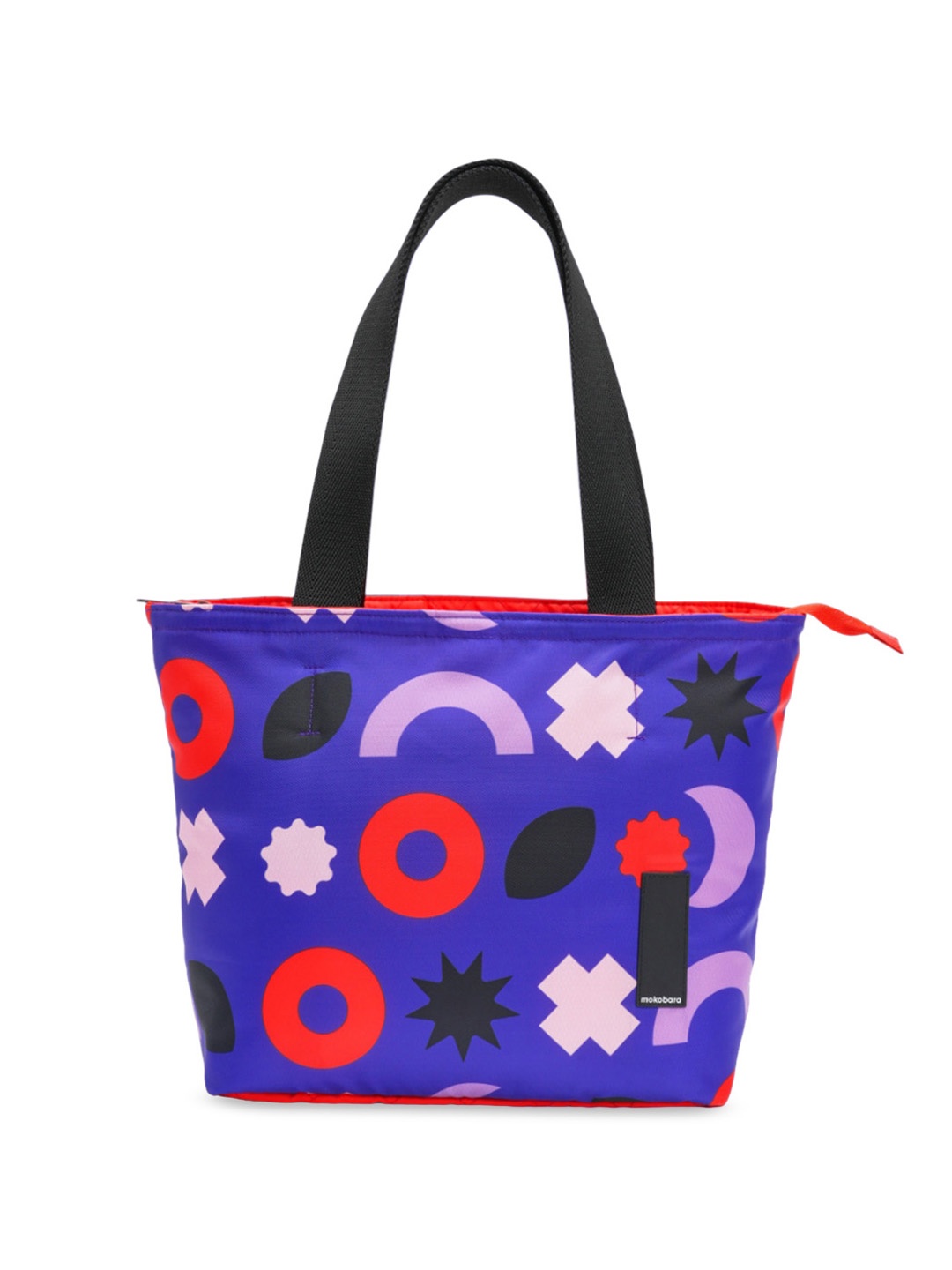MOKOBARA Graphic Printed Shopper Tote Bag, Blue