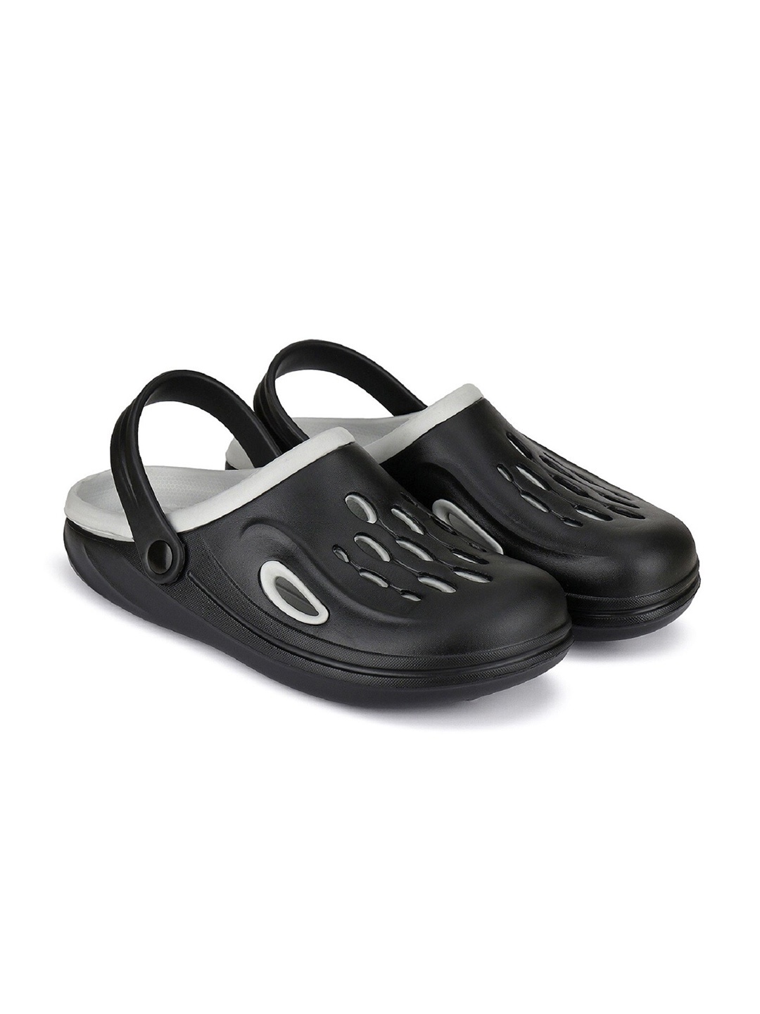 

BERSACHE Men Lightweight Clogs, Black