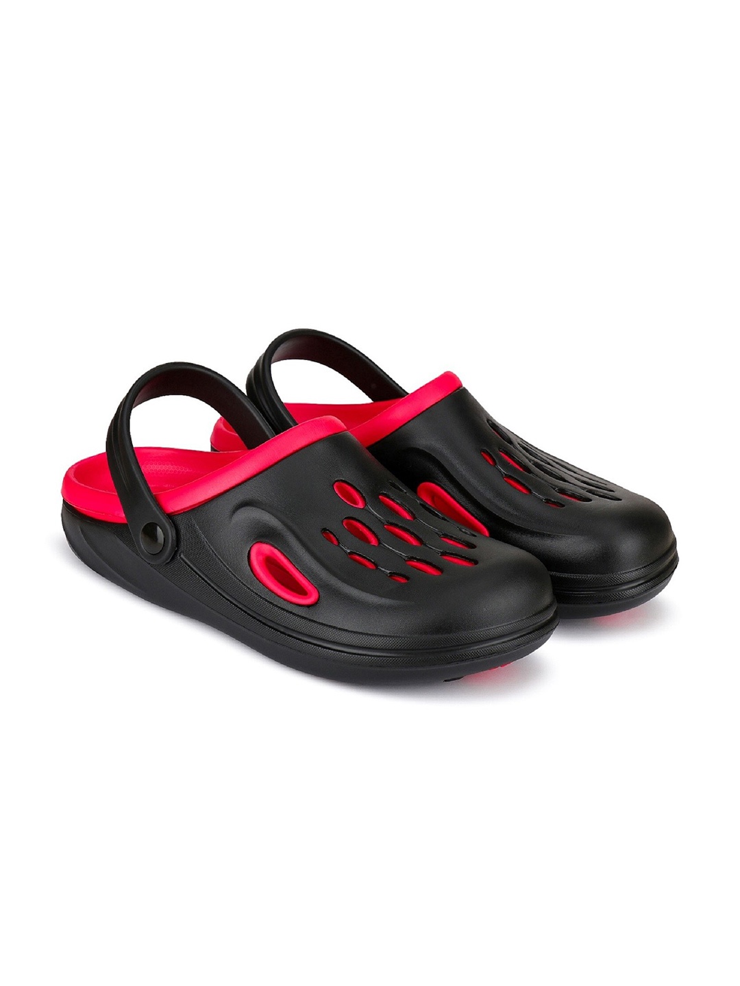 

BERSACHE Men Lightweight Rubber Clogs, Black