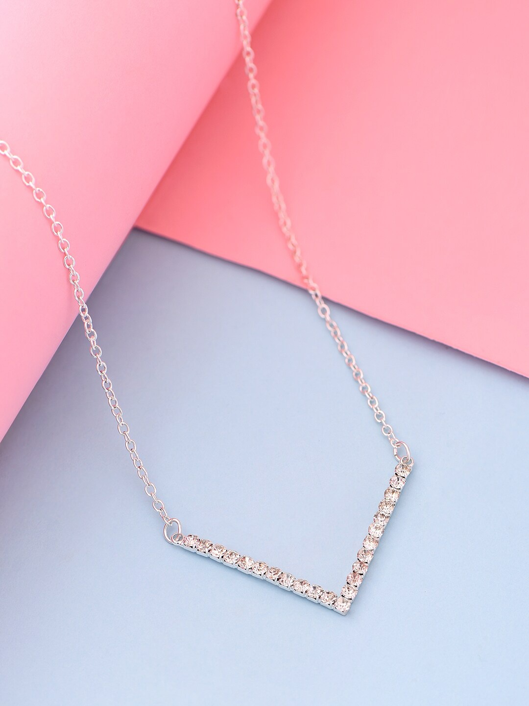 

ToniQ Silver-Plated Minimal Chain