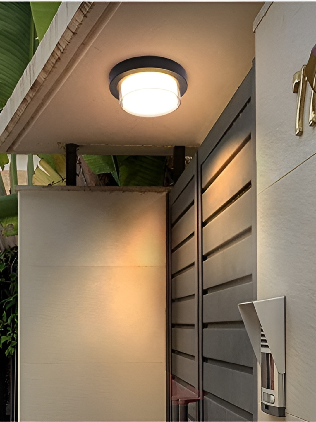 

blissbells Black Spherical Uplight Outdoor Lamp