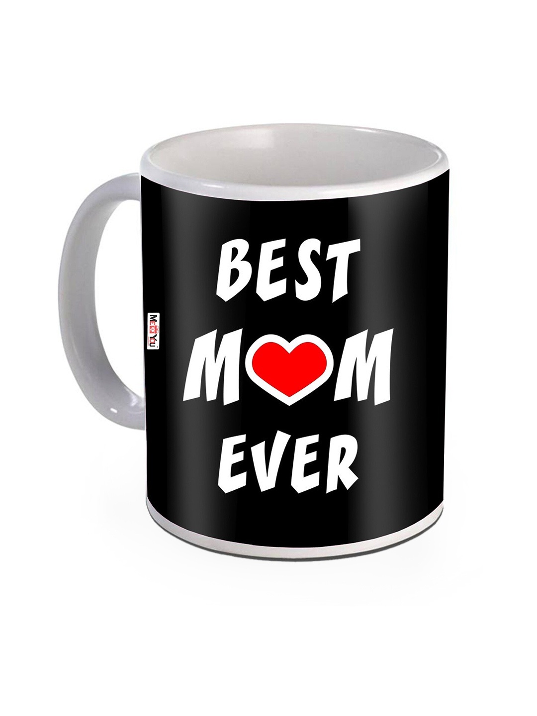 

ME & YOU Black & White Mother's Day Printed Ceramic Glossy Mug - 325 ML