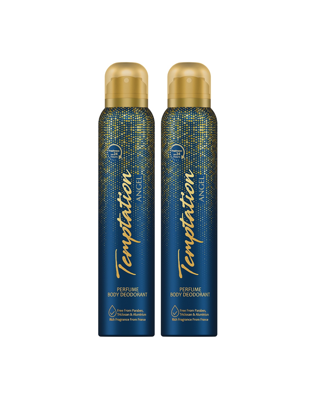 

Envy Women Set of 2 Temptation Angel Perfume Body Deodorant - 99 g each, Teal