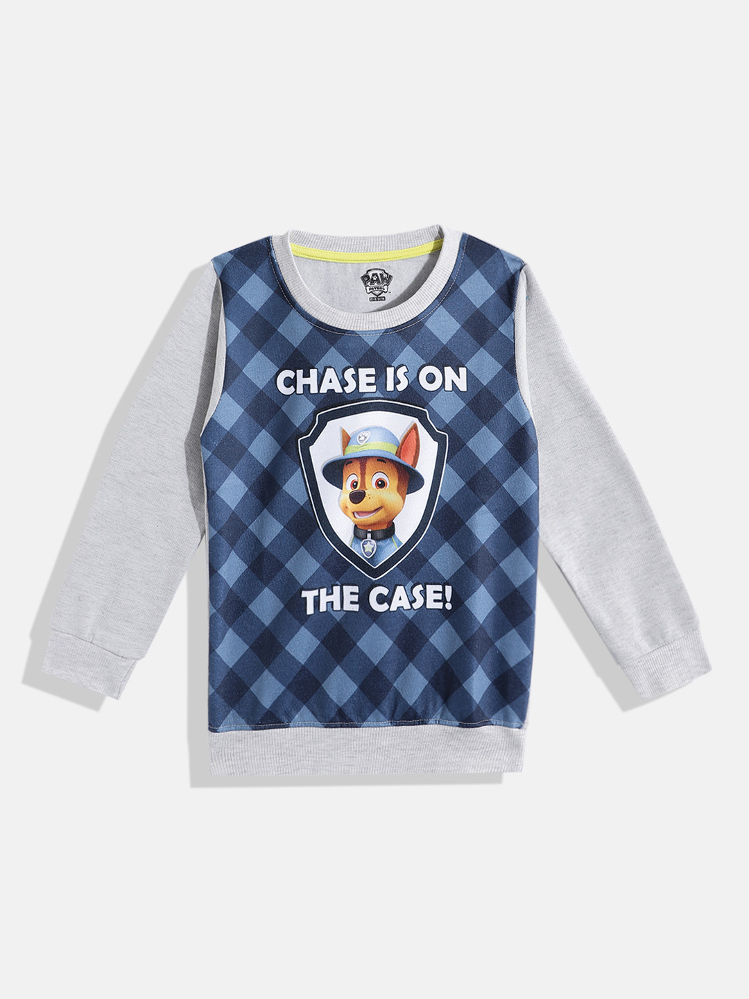

Eteenz Boys Paw Patrol Printed Sweatshirt, Grey