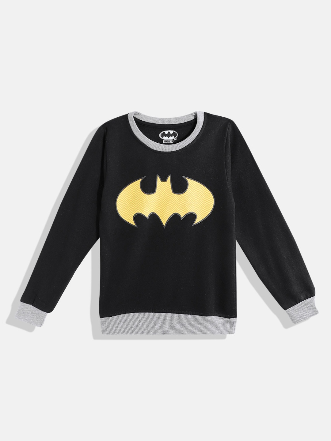 

Eteenz Boys Batman Printed Sweatshirt, Black