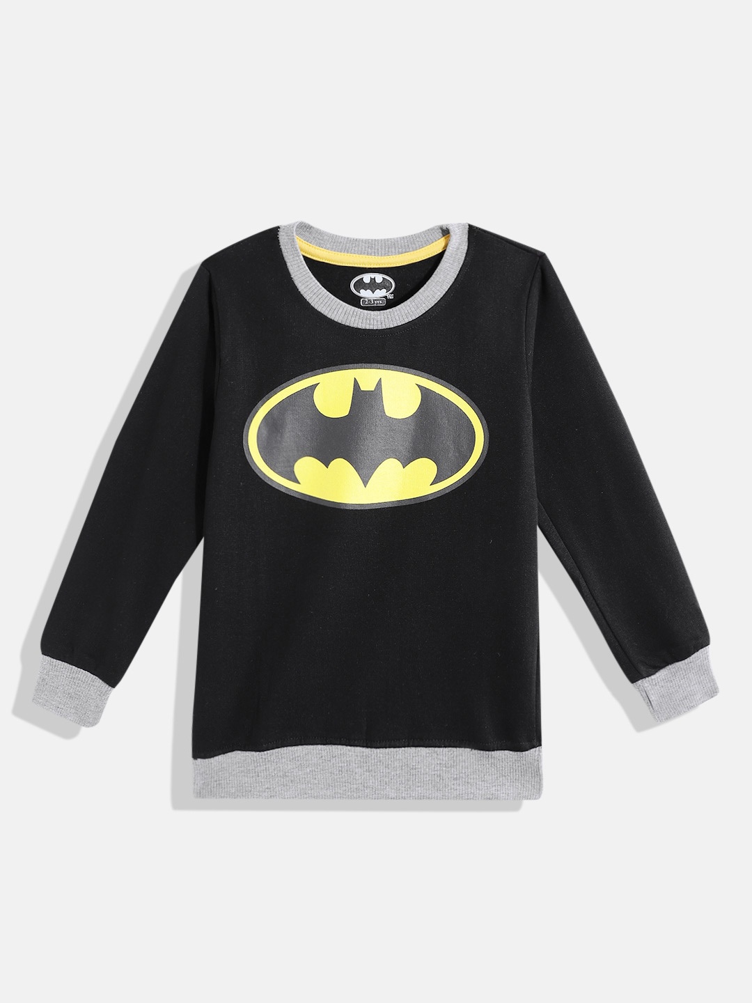 

Eteenz Boys Batman Printed Sweatshirt, Black