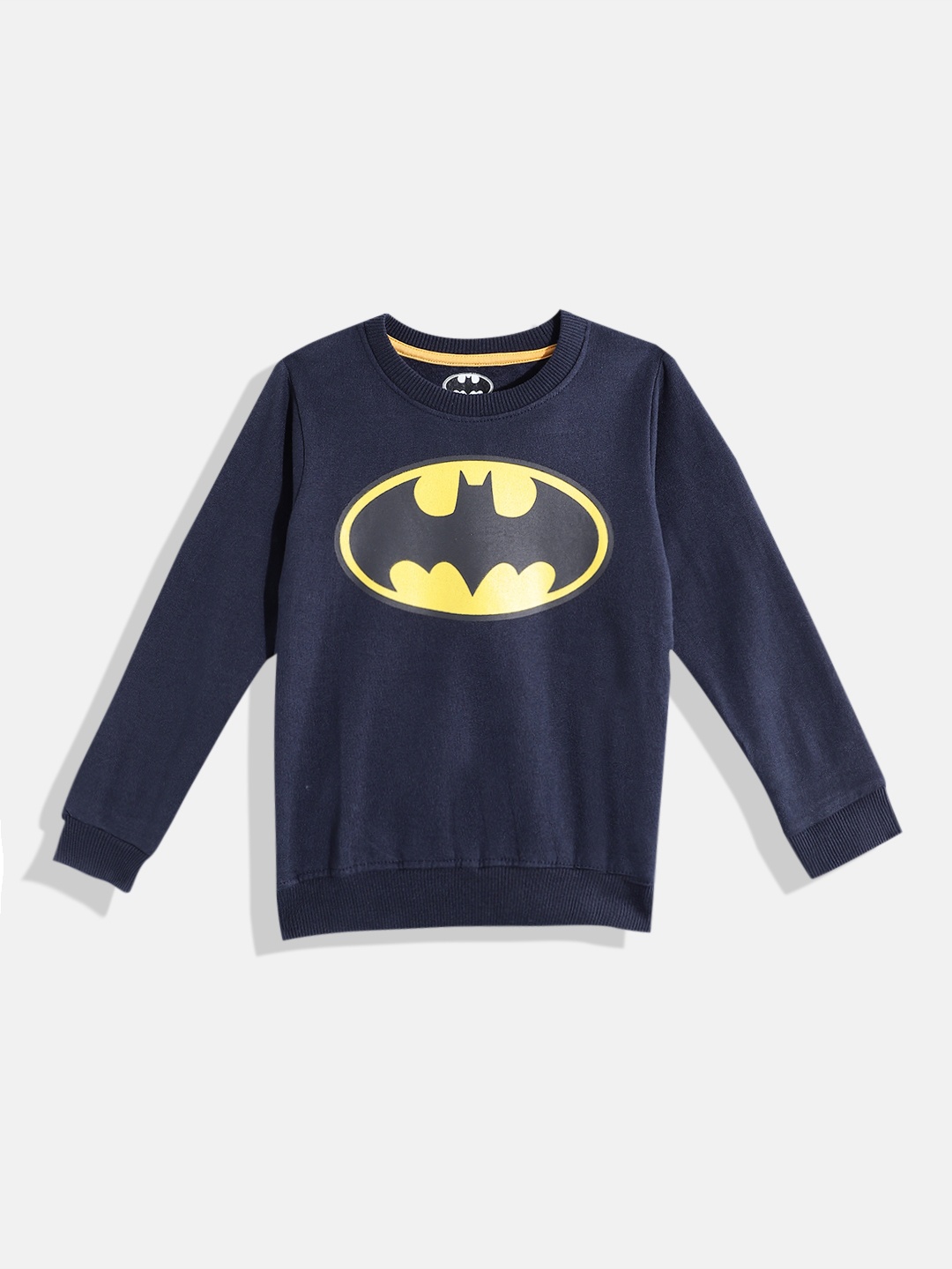 

Eteenz Boys Batman Printed Cotton Sweatshirt, Navy blue