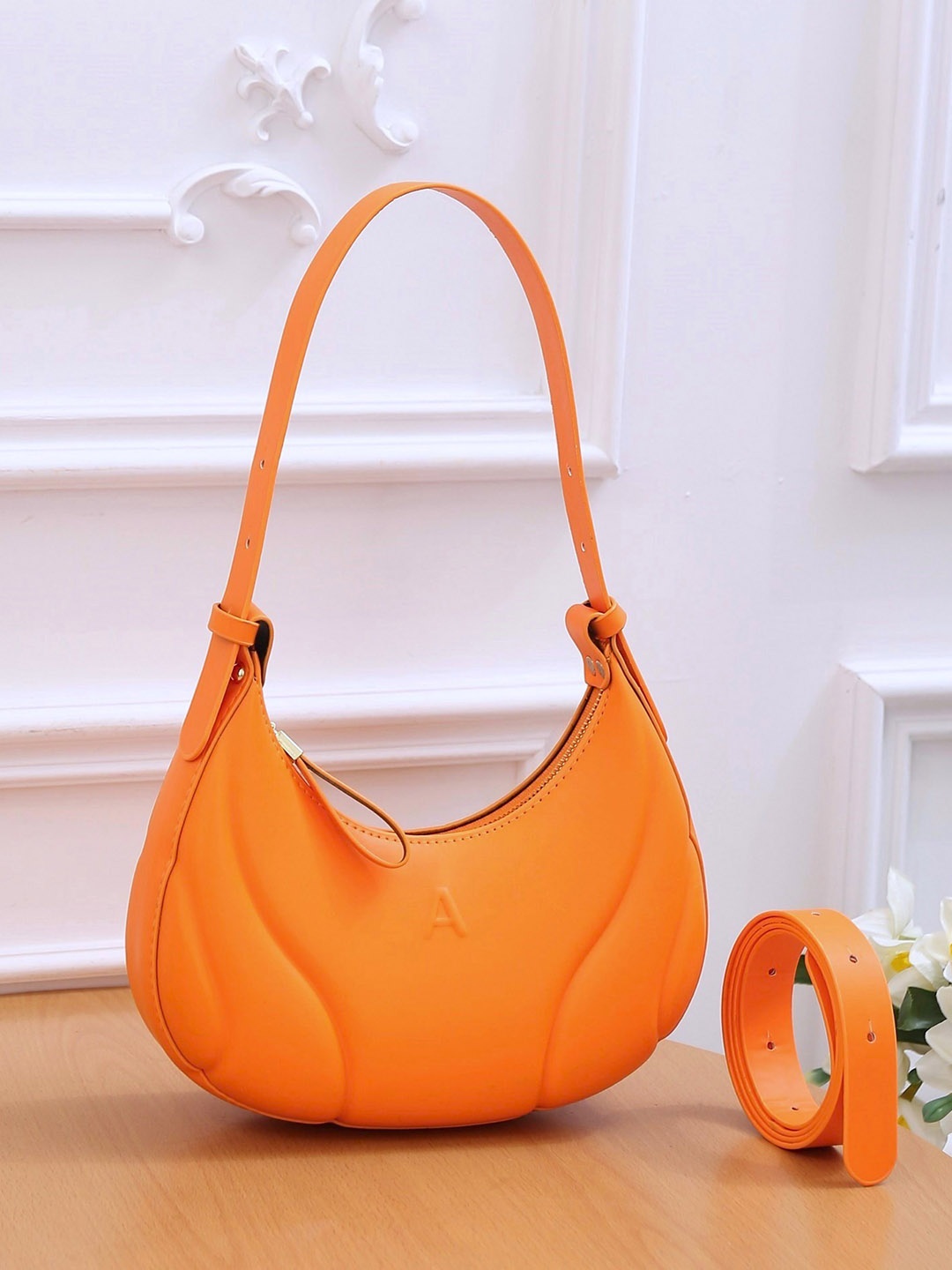 

Diva Dale PU Hobo Bag, White
