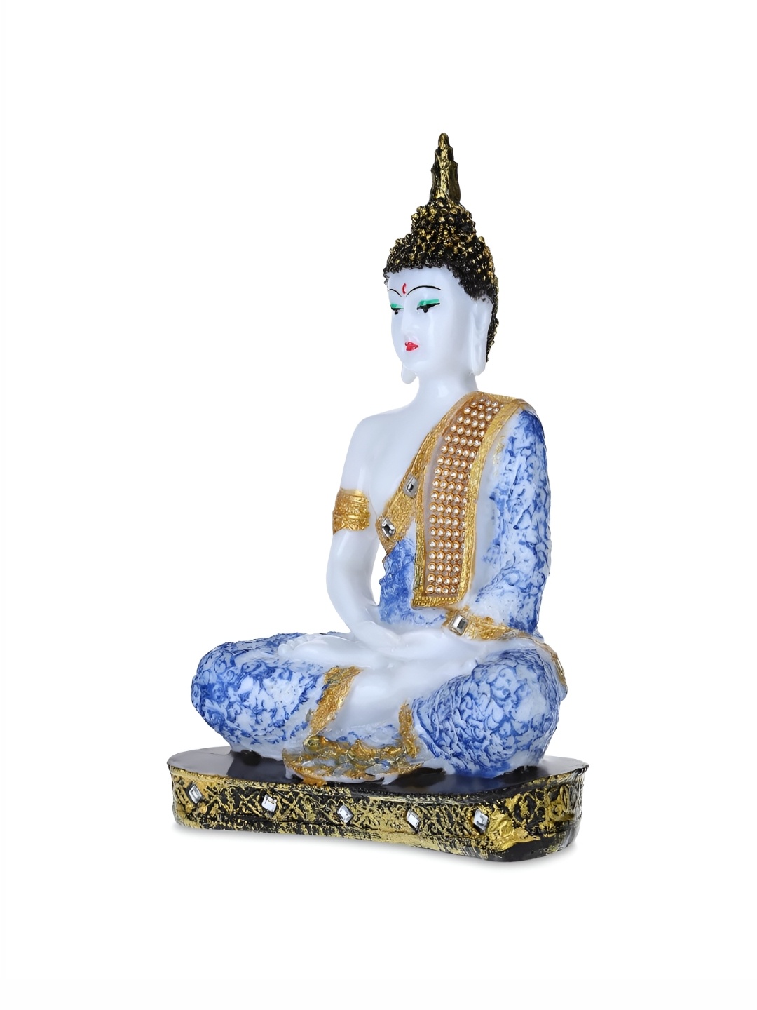

Goldiluxe Blue Buddha Small Showpiece