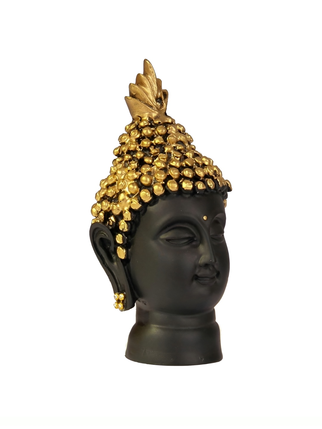 

Goldiluxe Black & Gold-toned Gautam Buddha Showpiece