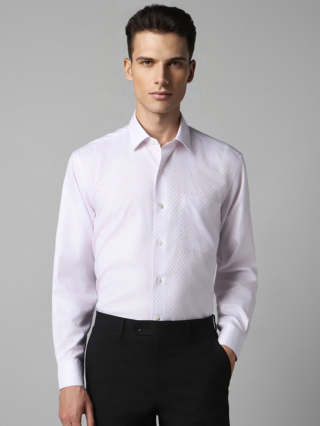 

Luxure by Louis Philippe Men Purple Formal Shirt