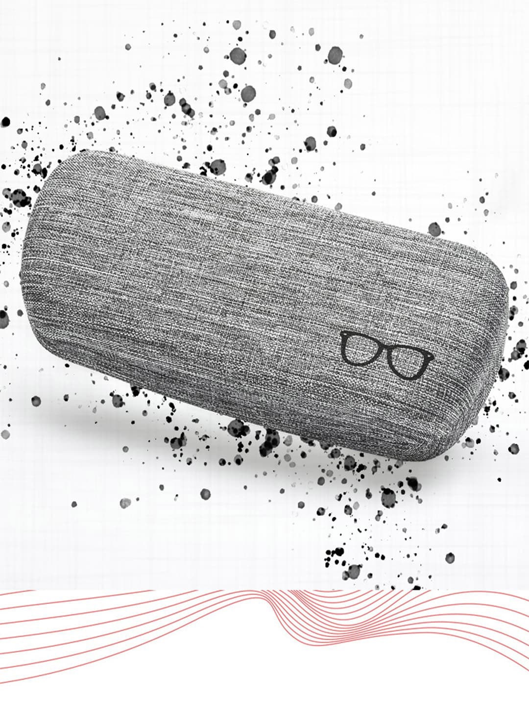 

Kuber Industries Grey Printed Shades Organizer